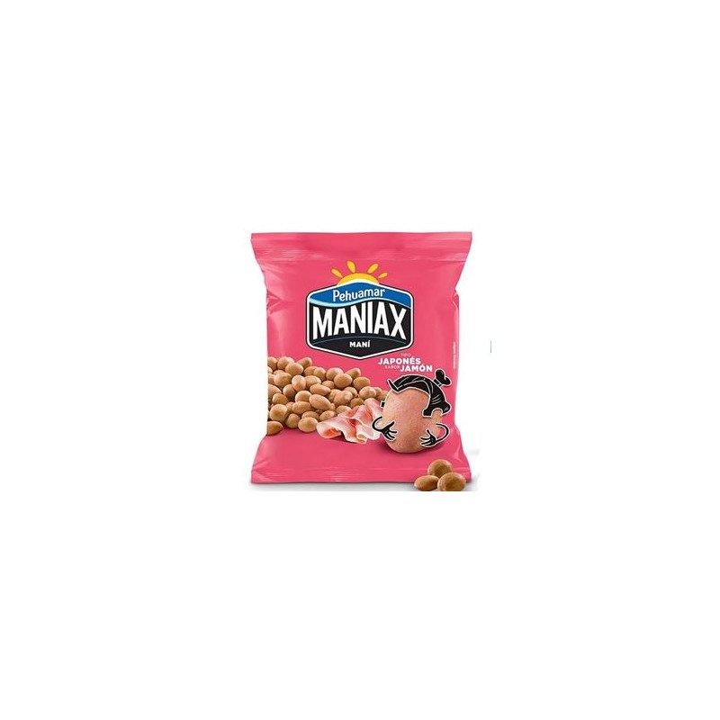 Maniax Mani Japones Jamon 110gr Maniax Mani Japones Jamon 110gr